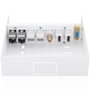 Aisens Caja de Conexiones VGA, 2xHDMI, Jack 3.5, 2xUSB-B y 2xRJ45 Cat.6A STP, Blanco